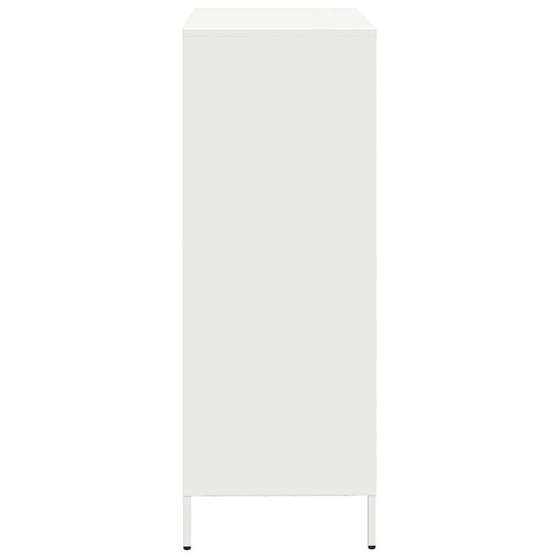 Casa si Gradina - Mobilier - Comode si corpuri - Corpuri bucatarie - Dulap inalt, alb, 68x39x103,5 cm, otel - Infinity.ro