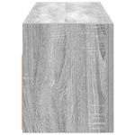 Casa si Gradina - Mobilier - Mobilier baie - Corpuri baie - Dulap perete baie, gri sonoma, 80x25x30cm, lemn prelucrat - Infinity.ro