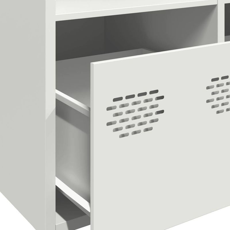 Casa si Gradina - Mobilier - Comode si corpuri - Corpuri bucatarie - Dulap inalt, alb, 68x39x103,5 cm, otel - Infinity.ro