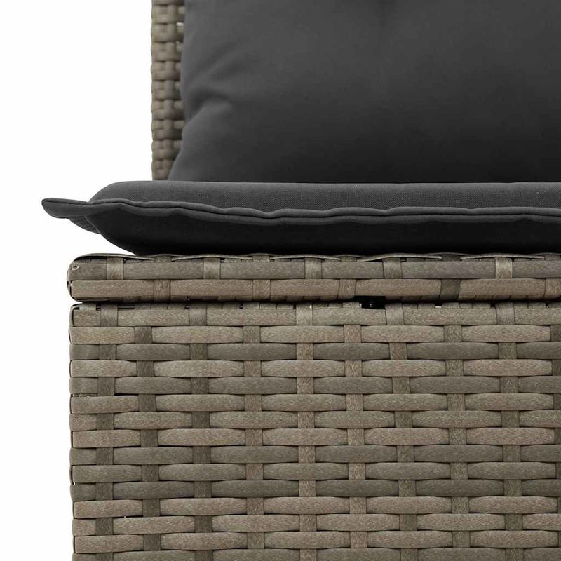 Casa si Gradina - Gradina si terasa - Mobilier exterior - Seturi mobila gradina - Set canapele de gradina cu perne, 8 piese, gri, poliratan - Infinity.ro