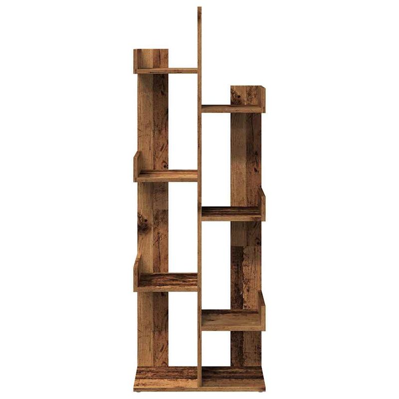 Casa si Gradina - Mobilier - Biblioteci si rafturi - Biblioteci - Dulap cu carti din lemn vechi 48x25,5x140 cm din lemn prelucrat - Infinity.ro