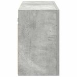 Casa si Gradina - Mobilier - Mobilier baie - Corpuri baie - Dulap perete baie, gri beton, 100x25x40 cm, lemn prelucrat - Infinity.ro