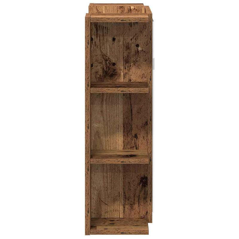 Casa si Gradina - Mobilier - Mobilier baie - Corpuri baie - Dulap cu oglinda de baie lemn vechi 80x20,5x64 cm lemn de lemn - Infinity.ro