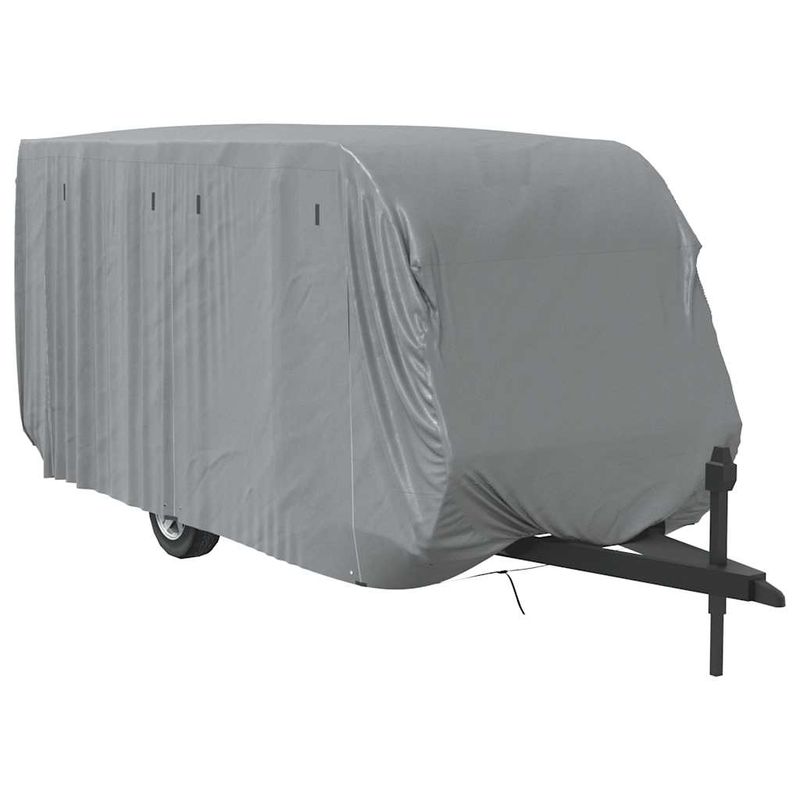 Auto si Moto - Intretinere auto - Huse auto - Husa de rulota gri 610x250x220 cm Tesatura netesuta - Infinity.ro
