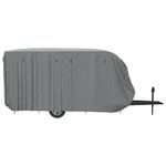 Auto si Moto - Intretinere auto - Huse auto - Husa de rulota gri 610x250x220 cm Tesatura netesuta - Infinity.ro