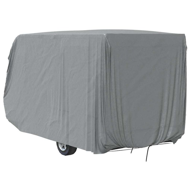 Auto si Moto - Intretinere auto - Huse auto - Husa de rulota gri 460x250x220 cm Tesatura netesuta - Infinity.ro