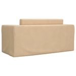 Casa si Gradina - Mobilier - Mobilier copii - Mobilier camera copiilor - Canapea extensibila de copii cu 2 locuri, crem, plus moale - Infinity.ro