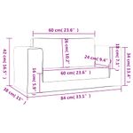 Casa si Gradina - Mobilier - Mobilier copii - Mobilier camera copiilor - Canapea extensibila de copii cu 2 locuri, crem, plus moale - Infinity.ro