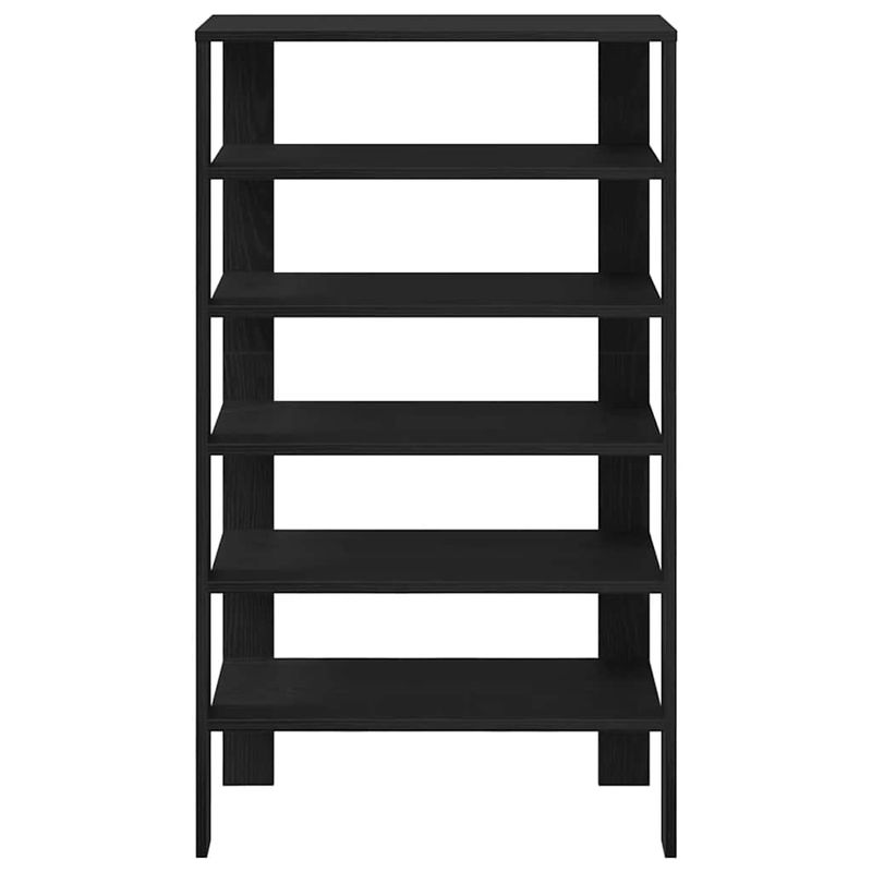 Casa si Gradina - Mobilier - Organizare si depozitare - Organizator incaltaminte - Pantofar, negru, 61x32x105 cm, lemn prelucrat - Infinity.ro
