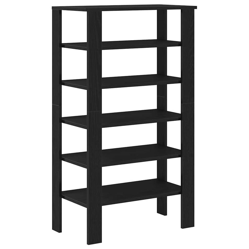 Casa si Gradina - Mobilier - Organizare si depozitare - Organizator incaltaminte - Pantofar, negru, 61x32x105 cm, lemn prelucrat - Infinity.ro