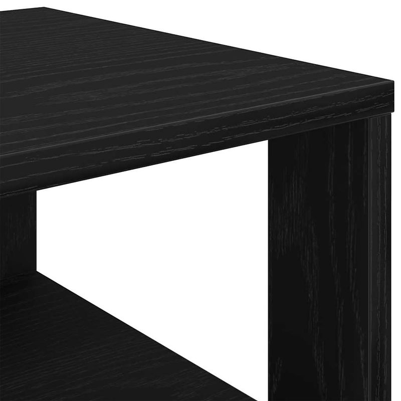 Casa si Gradina - Mobilier - Organizare si depozitare - Organizator incaltaminte - Pantofar, negru, 61x32x105 cm, lemn prelucrat - Infinity.ro
