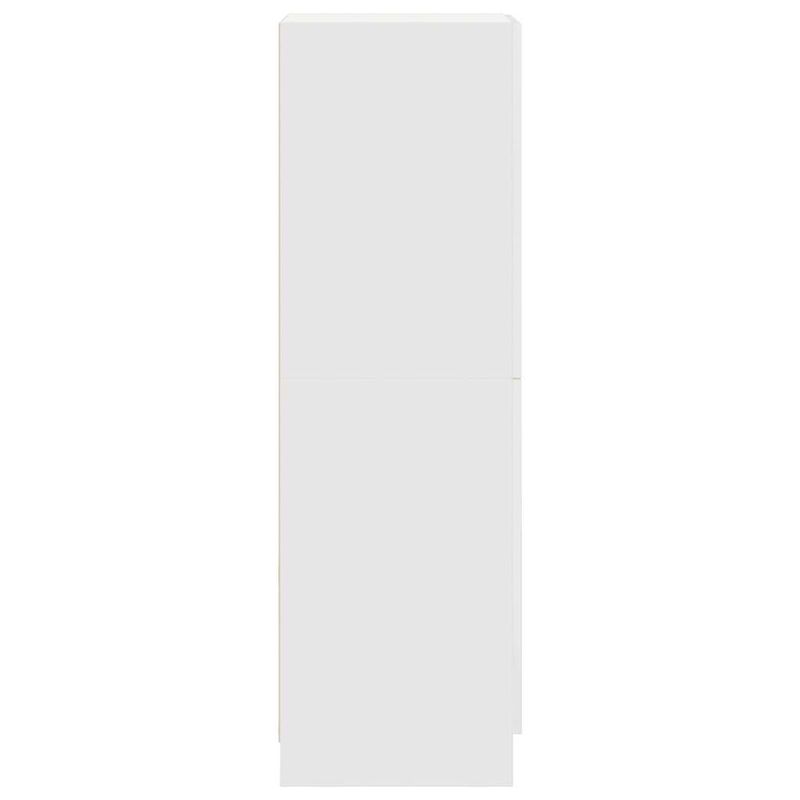 Casa si Gradina - Mobilier - Comode si corpuri - Corpuri bucatarie - Dulap de bucatarie, alb, 38x41,5x131,5 cm, lemn prelucrat - Infinity.ro