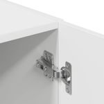 Casa si Gradina - Mobilier - Comode si corpuri - Corpuri bucatarie - Dulap de bucatarie, alb, 38x41,5x131,5 cm, lemn prelucrat - Infinity.ro