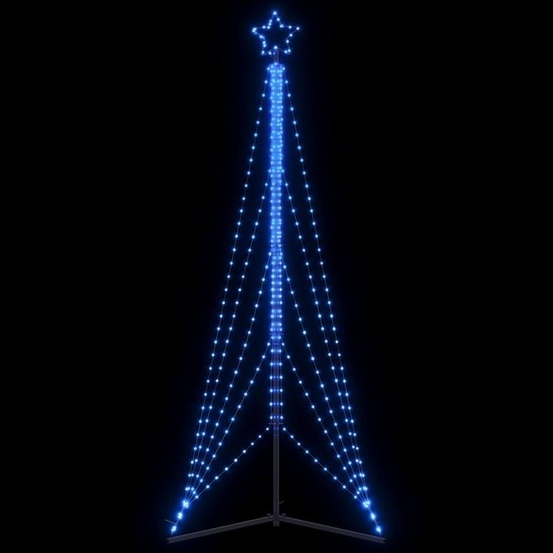 Casa si Gradina - Decoratiuni - Decoratiuni de sezon - Instalatie brad de Craciun 525 LED-uri, albastru, 300 cm - Infinity.ro