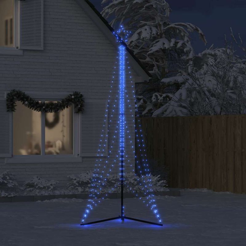 Casa si Gradina - Decoratiuni - Decoratiuni de sezon - Instalatie brad de Craciun 525 LED-uri, albastru, 300 cm - Infinity.ro