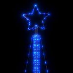 Casa si Gradina - Decoratiuni - Decoratiuni de sezon - Instalatie brad de Craciun 525 LED-uri, albastru, 300 cm - Infinity.ro