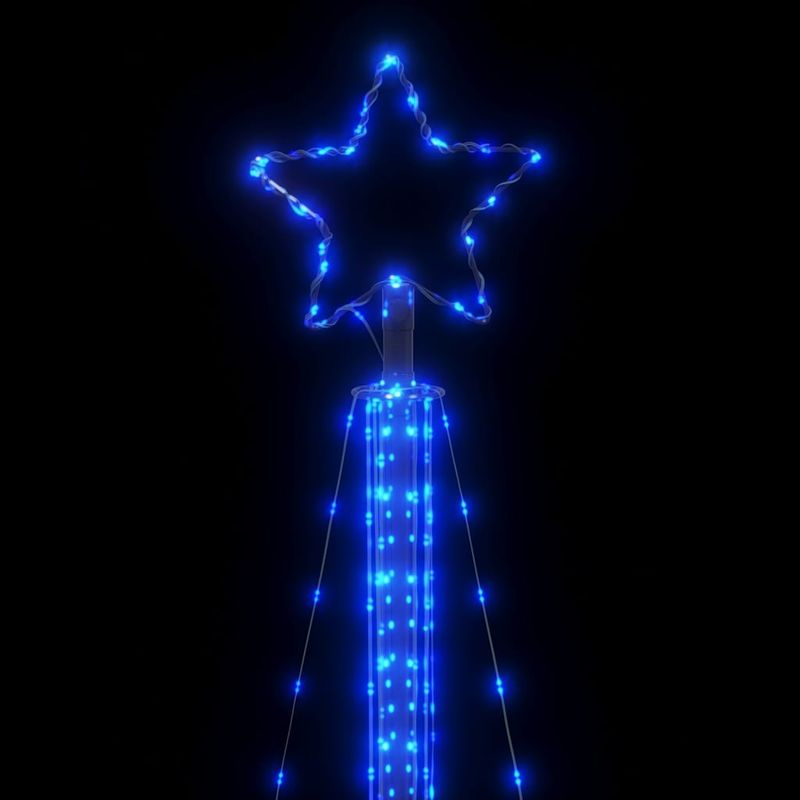 Casa si Gradina - Decoratiuni - Decoratiuni de sezon - Instalatie brad de Craciun 525 LED-uri, albastru, 300 cm - Infinity.ro