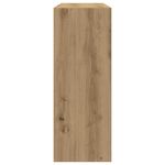 Casa si Gradina - Mobilier - Comode si corpuri - Console - Masuta consola, stejar artizanal, 105x30x80 cm, lemn prelucrat - Infinity.ro