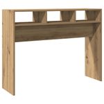 Casa si Gradina - Mobilier - Comode si corpuri - Console - Masuta consola, stejar artizanal, 105x30x80 cm, lemn prelucrat - Infinity.ro