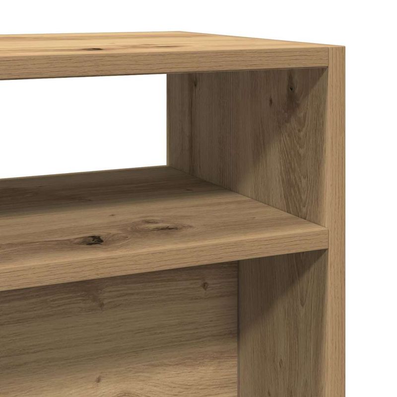 Casa si Gradina - Mobilier - Comode si corpuri - Console - Masuta consola, stejar artizanal, 105x30x80 cm, lemn prelucrat - Infinity.ro