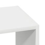 Casa si Gradina - Mobilier - Biblioteci si rafturi - Biblioteci - Biblioteci 2 buc, stivuibile, alb, 30x30x80 cm, lemn prelucrat - Infinity.ro
