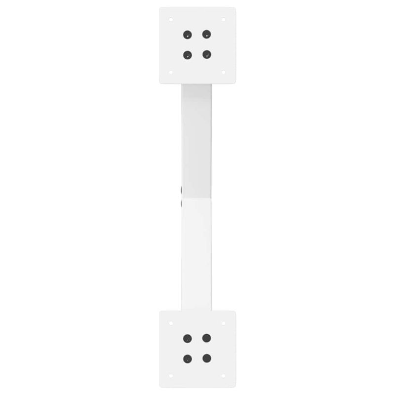 Casa si Gradina - Mobilier - Feronerie si accesorii mobila - Picioare masuta cafea in forma X, 2 buc alb 50x(30-31) cm otel, mărime 50x(30-31) cm (40 mm) - Infinity.ro