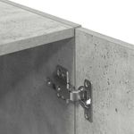 Casa si Gradina - Mobilier - Biblioteci si rafturi - Rafturi - Set dulap de bucatarie 2 piese Lemn prelucrat gri beton - Infinity.ro