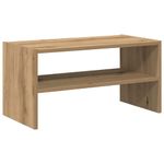 Casa si Gradina - Mobilier - Organizare si depozitare - Organizator incaltaminte - Suport pantofi stivuibil Stejar Artisan 60x30x30,5 cm - Infinity.ro