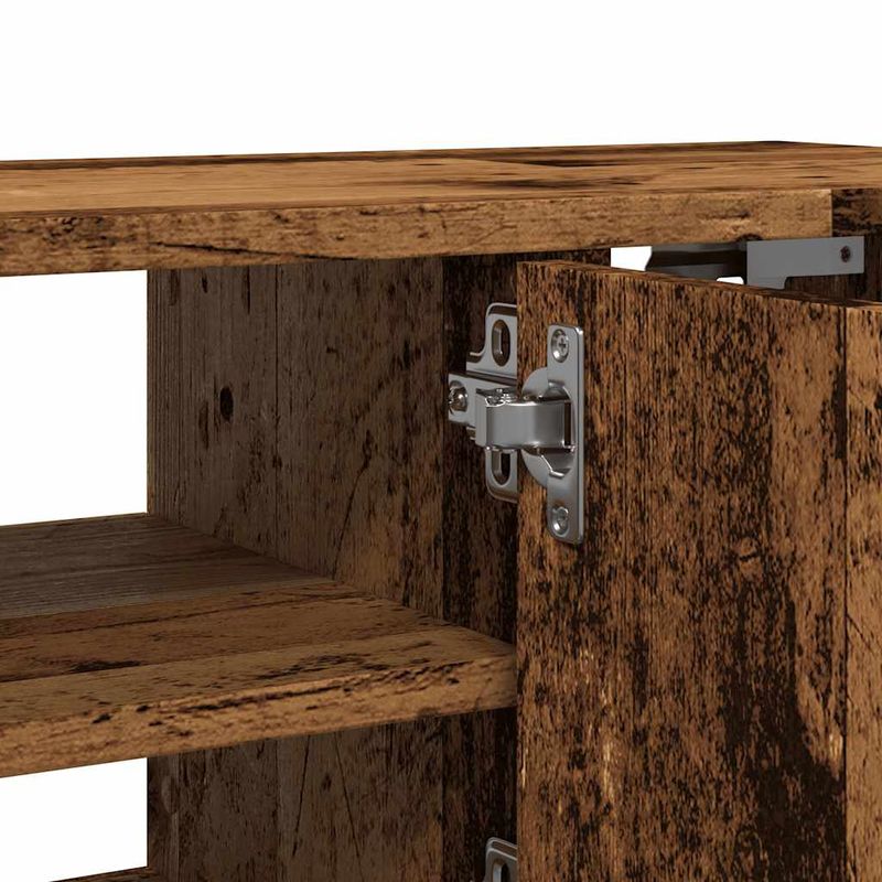 Casa si Gradina - Mobilier - Biblioteci si rafturi - Rafturi - Dulap de perete, lemn vechi, 102x30x29 cm, lemn compozit - Infinity.ro