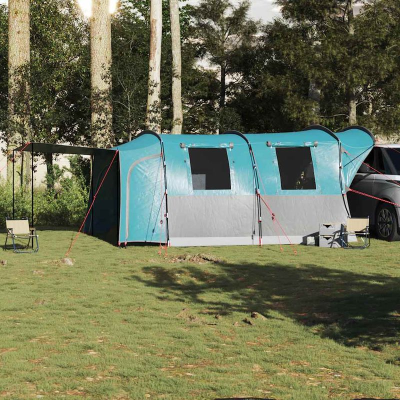 Sport si Outdoor - Camping - Corturi camping - Cort auto pentru 4 persoane, albastru, impermeabil - Infinity.ro