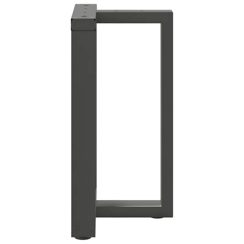 Casa si Gradina - Mobilier - Feronerie si accesorii mobila - Picioare pentru masa in forma de T, 2 buc Antracit Otel, mărime 50x35x(72-73) cm - Infinity.ro
