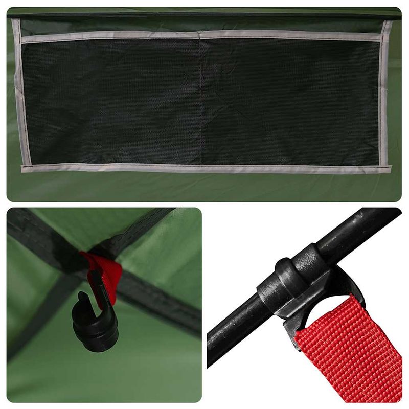 Sport si Outdoor - Camping - Corturi camping - Cort de dus, verde, impermeabil - Infinity.ro