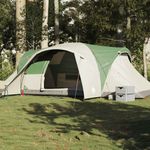 Sport si Outdoor - Camping - Corturi camping - Cort de camping cupola pentru 6 persoane, verde, impermeabil - Infinity.ro