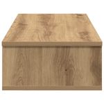 Casa si Gradina - Mobilier - Biblioteci si rafturi - Rafturi - Raft de perete cu sertare Stejar artizanal Lemn prelucrat, mărime 80x34x17 cm - Infinity.ro