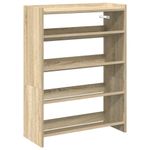Casa si Gradina - Mobilier - Organizare si depozitare - Organizator incaltaminte - Pantofar, stejar sonoma, 80x25x61,5 cm, lemn prelucrat, lăţime 60 cm, înălțime 81 cm - Infinity.ro
