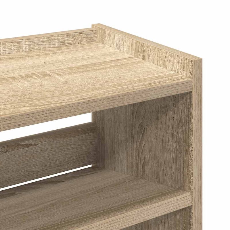 Casa si Gradina - Mobilier - Organizare si depozitare - Organizator incaltaminte - Pantofar, stejar sonoma, 80x25x61,5 cm, lemn prelucrat, lăţime 60 cm, înălțime 81 cm - Infinity.ro