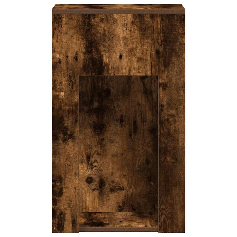 Casa si Gradina - Mobilier - Mese si birouri - Birouri - Suport turn pentru computer cu sertar Stejar afumat 30x44x74 cm - Infinity.ro