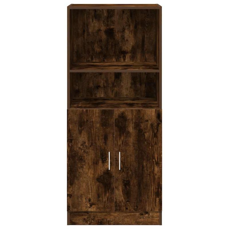 Casa si Gradina - Mobilier - Comode si corpuri - Corpuri bucatarie - Dulap de bucatarie, stejar fumuriu, 57x41,5x131,5 cm, lemn - Infinity.ro
