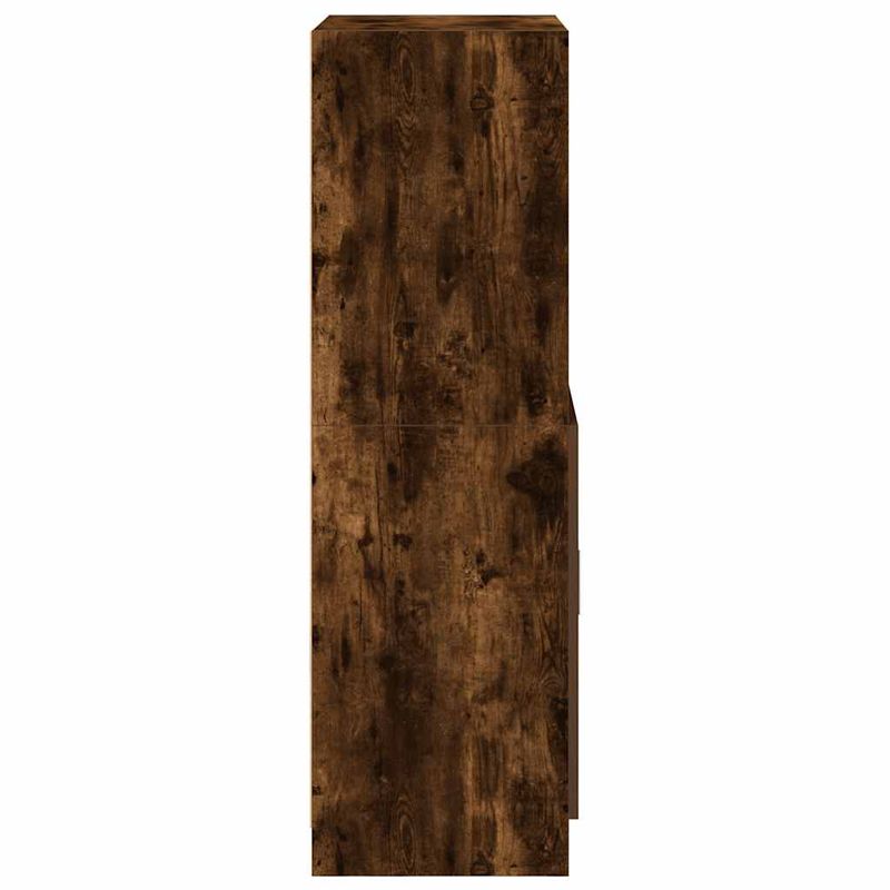 Casa si Gradina - Mobilier - Comode si corpuri - Corpuri bucatarie - Dulap de bucatarie, stejar fumuriu, 57x41,5x131,5 cm, lemn - Infinity.ro
