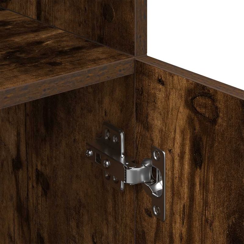 Casa si Gradina - Mobilier - Comode si corpuri - Corpuri bucatarie - Dulap de bucatarie, stejar fumuriu, 57x41,5x131,5 cm, lemn - Infinity.ro
