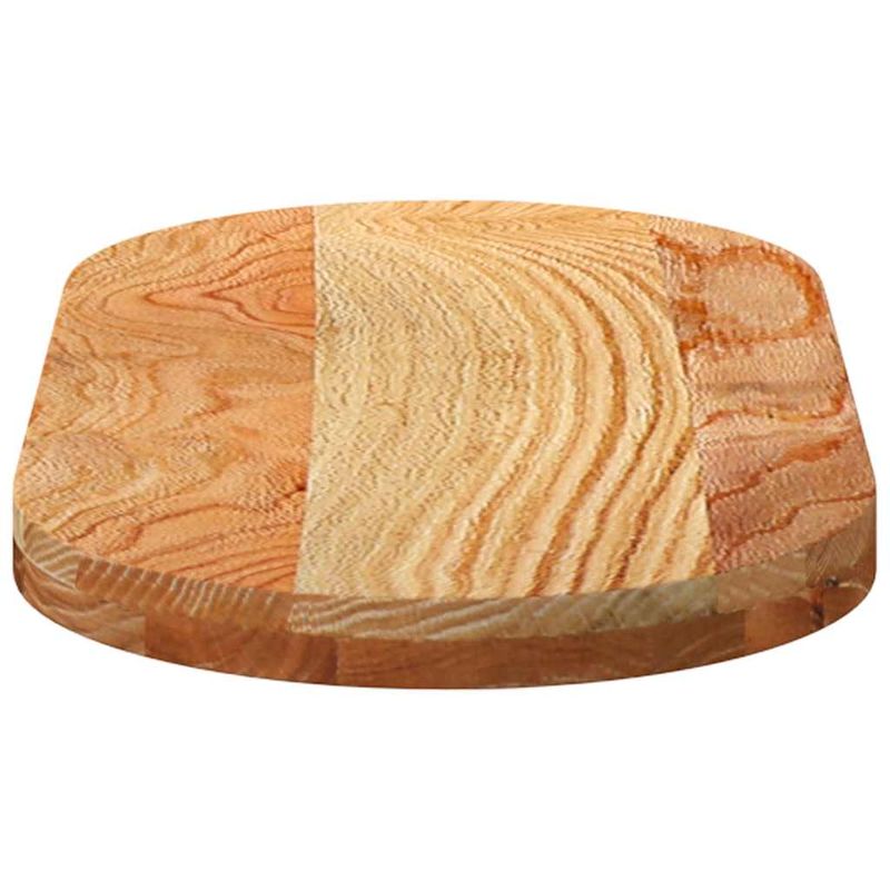 Casa si Gradina - Mobilier - Feronerie si accesorii mobila - Blat de masa maro deschis 80x40x4 cm lemn masiv de stejar oval - Infinity.ro