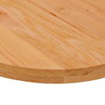 Casa si Gradina - Mobilier - Feronerie si accesorii mobila - Blat de masa maro deschis 80x40x4 cm lemn masiv de stejar oval - Infinity.ro