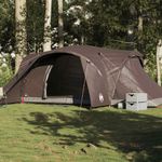 Sport si Outdoor - Camping - Corturi camping - Cort de camping cupola pentru 494x370x190 cm, maro, impermeabil - Infinity.ro