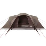 Sport si Outdoor - Camping - Corturi camping - Cort de camping cupola pentru 494x370x190 cm, maro, impermeabil - Infinity.ro