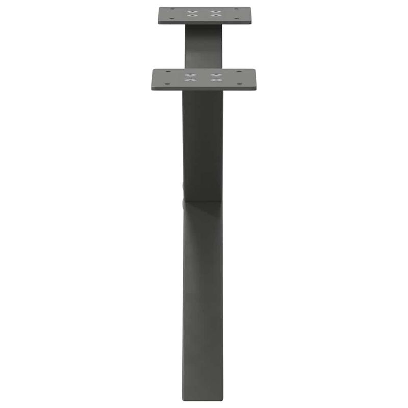 Casa si Gradina - Mobilier - Feronerie si accesorii mobila - Picioare pentru masuta cafea in forma de X, 2 buc Antracit Otel, mărime 60x(30-31) cm (40 mm) - Infinity.ro