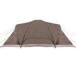 Sport si Outdoor - Camping - Corturi camping - Cort de camping cupola pentru 494x370x190 cm, maro, impermeabil - Infinity.ro