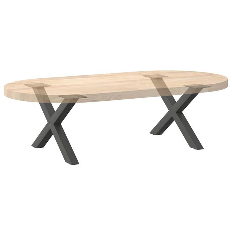 Casa si Gradina - Mobilier - Feronerie si accesorii mobila - Picioare pentru masuta cafea in forma de X, 2 buc Antracit Otel, mărime 60x(30-31) cm (40 mm) - Infinity.ro