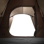 Sport si Outdoor - Camping - Corturi camping - Cort de camping cupola pentru 494x370x190 cm, maro, impermeabil - Infinity.ro