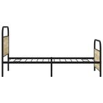 Casa si Gradina - Mobilier - Paturi si accesorii - Paturi - Cadru de pat fara saltea 90x190 cm Lemn derivat stejar Sonoma - Infinity.ro