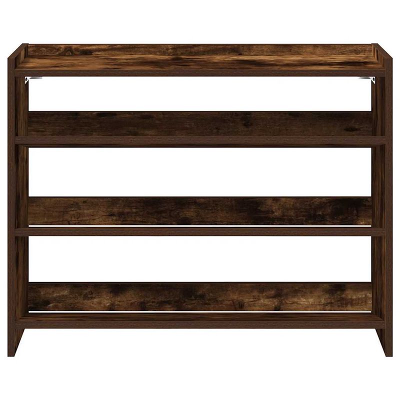 Casa si Gradina - Mobilier - Organizare si depozitare - Organizator incaltaminte - Pantofar, stejar fumuriu, 80x25x61,5 cm, lemn prelucrat, înălțime 62 cm, lăţime 80 cm - Infinity.ro